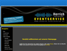 Tablet Screenshot of herrich-eventservice.de